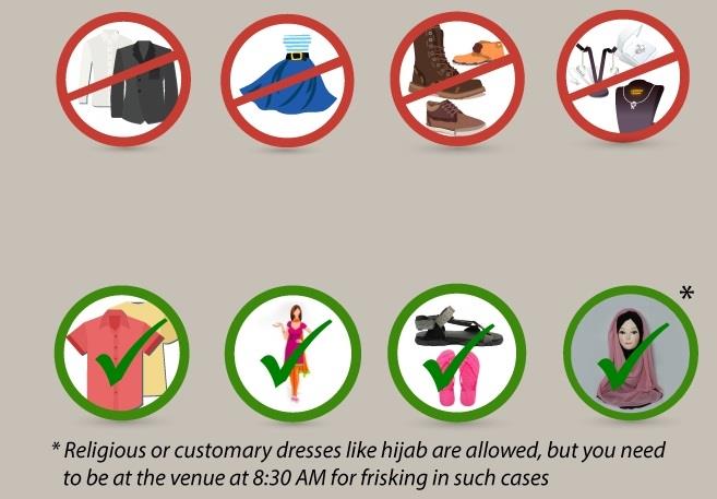 Which dress code should b