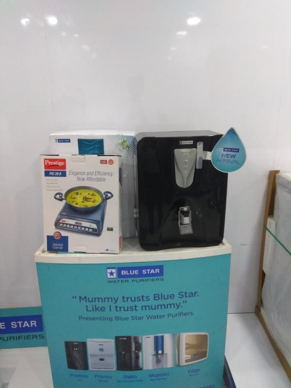 Blue star domestic water purifiers, Ro and RO+UV systems.
Limited offer Imeria purifier. Prestige Induction stove FREE....