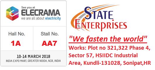 See you at ELECRAMA,
Hall no 1A, Stall no AA7, 10-14 march 2018