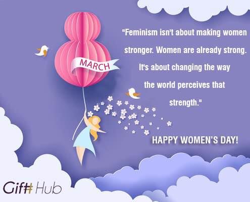 You go girl !!
You are more powerful than you know;
You are beautiful just you are.
Giftt hub wishes all you super women a very Happy Women’s day !! Don’t let anyone Ever Dull your Sparkle.