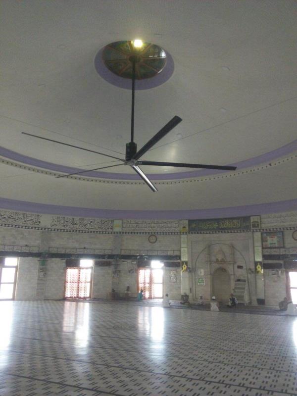 Fan Mg165 Mg Fans India Hvls Manufacturer In Ahmedabad Mosque A Divine Place Of Worship For Muslim Community Now Getting Equipped With Mgfans India Make