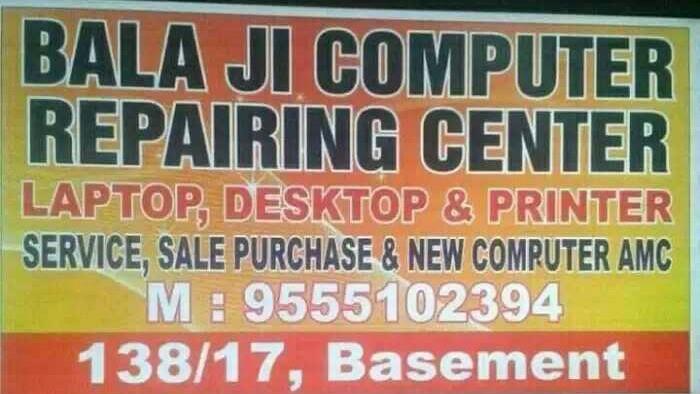 computer repairing advertisement