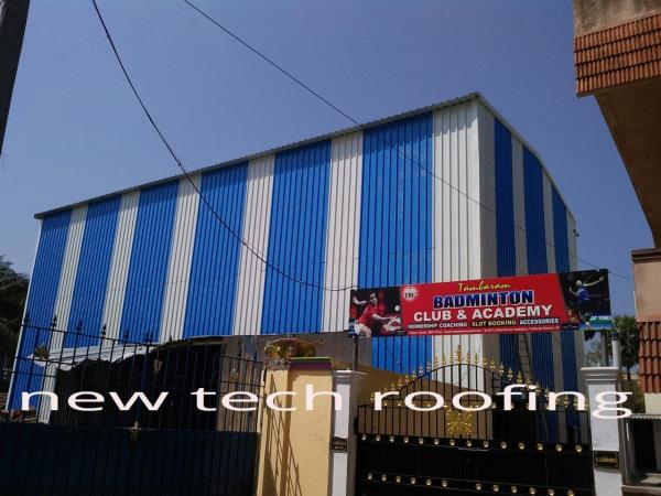 Badminton Shed Roofing Chennai
we are the one of best badminton shed contractor in chennai. we dedicate team of professional with good experience in fabrication.