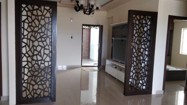 Sai interior has given the unique design for partition