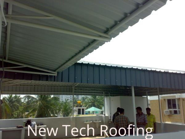 Terrace Roofing Contractors In Chennai
Terrace roofing stops too much of heat entering into below roofing.it reflects 80% of heat during summer times .