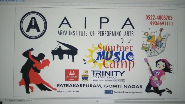 Music Summer Camp 2018 Lucknow with Arya Institute Of Performing Arts (AIPA), We have a lot of courses in our music school for kids like SINGING, DANCING, GUITAR, KEYBOARD, DRUMS and many more.. HURRY UP!! ENROLL TODAY
www.aipamusic.com