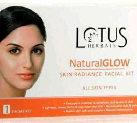 Lotus Natural Glow Facial +Normal Wax (F