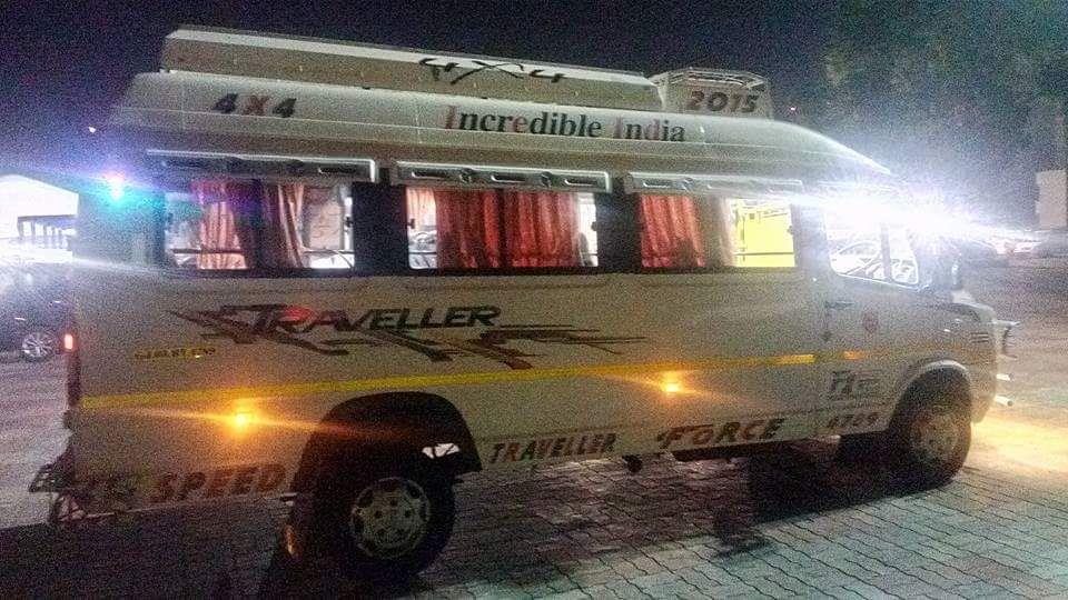 tempo traveller on rent