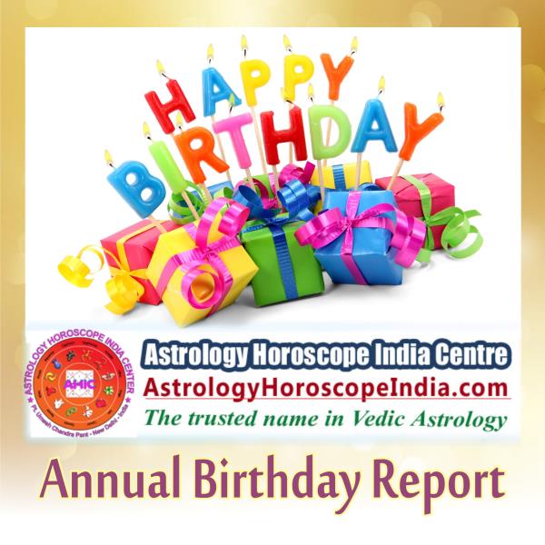 Top Astrologer in South Delhi:
Our annual birthday report includes benefits, such as enabling you to plan short and long-term goal in your life, reducing stressful conditions in your life, making you confident to deal with fear bravely and many other benefits. Know more: http://astrologyhoroscopeindia.com/varshphal-report-annual-birthday-report/p3
#Varshphal