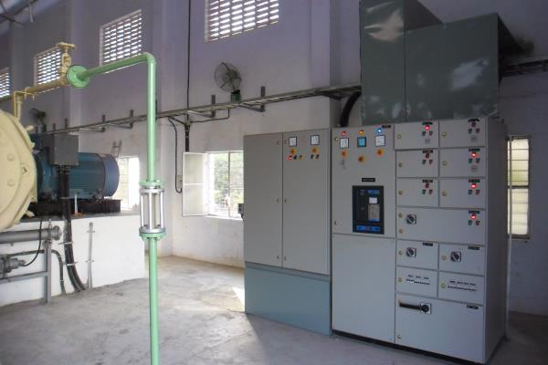 ELECTRICAL DISTRIBUTION PANEL FOR THE OXYGEN/NITRO