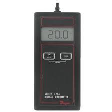 Single Pressure Manometer
Dwyer Single Pressure Digital Manometer can be used to used to measure low pressure with +/- 1.5% FS accuracy. Features: Rugged extruded aluminium housing. One button auto-zero function. Auto power off function to conserve battery life. Instant selection of upto 9 English/metric units. Applications: Verify field instrumentation performance. Adjust fuel mixture on combustion systems.