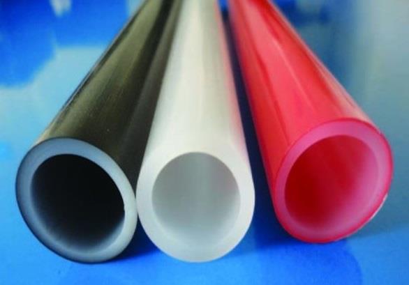 PTFE Filled Silicone Tubes This special grade tube enables reliable peristaltic pump operation in critical pharmaceutical and biopharmaceutical processing applications. The unique composite structure of the tube adds strength and high flex durability for greater security against rupture under challenging conditions, up to 100 psig. Additionally, this highly resilient structure supports consistent flow rate over extended production cycles, helping to maintain process stability. KEY FEATURES AND BENEFITS Enables long production cycles Minimizes incidence of rupture at high pressures Maintains process stability Delivers consistent flow rate Retrofits easily to industry-standard peristaltic pumps Provides a flexible solution for industry-standard cleaning/sterilization procedures Supports sterile fluid processing