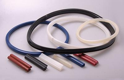 What is a silicone rubber gasket? Silicone rubber gaskets are high-performance mechanical seals with an extraordinary resistance to extreme temperatures. Silicone gaskets are used to prevent leaks between different substrate sections in a wide range of applications. Silicone rubber gaskets have an excellent temperature resistance in both hot and cold environments. They also have exceptional UV and ozone properties which makes them suitable for outdoor applications. Being an inert material, silicone generally does not react to the majority of chemicals, which means that it is popular for use in medical and industrial applications. At Himsan Polymer, we have the facilities to manufacture standard gasket and washer sizes, as well as bespoke parts in-house, each of which are produced from the highest quality silicone gasket material. One of the many extraordinary properties of gaskets in silicone material is that they are extremely resilient and can uphold a lot of their properties at very high and low temperatures. The low temperature properties of a silicone gasket are unmatched by any other elastomer. In fact, our silicone rubber gaskets can remain flexible at temperatures between -100°C to +230°C. This makes our gasket material the ideal material for applications exposed to such extreme temperatures. Here at Himsan Polymer , we specialize in providing you with top quality products. We supply a range of punched, cut, extruded, sheet and fabricated silicone rubber gaskets.