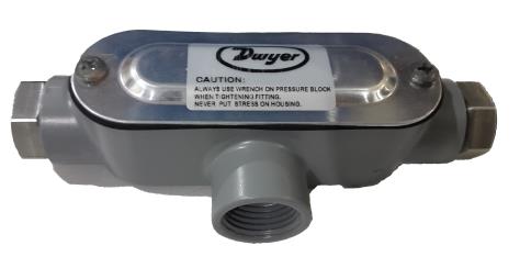 Wet Differential Pressure Transmitter
Dwyer Wet/Wet Differential Pressure Transmitter with 0.5% accuracy and NEMA 4X (IP66) enclosure. It monitors differential pressure of air and compatible gases and liquids. Output signal of 4-20mA or optional 0-10VDC, 0-5VDC. Features: Span and zero controls reduce installation and service time. Terminal block reduces wiring difficulties saving installation time. Optional LED indicator provides local status to identify operational conditions. Optional 3-way valve manifold supports high line pressure. Applications: Flow elements Heat Exchangers Filters Coils Chiller Pumps