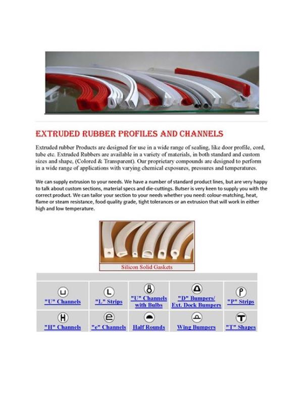 Extruded Rubber Gaskets. For more info visit us at http://siliconetubingmanufacturers.himsanpolymer.com/mumbai/Extruded-Rubber-Gaskets/b141