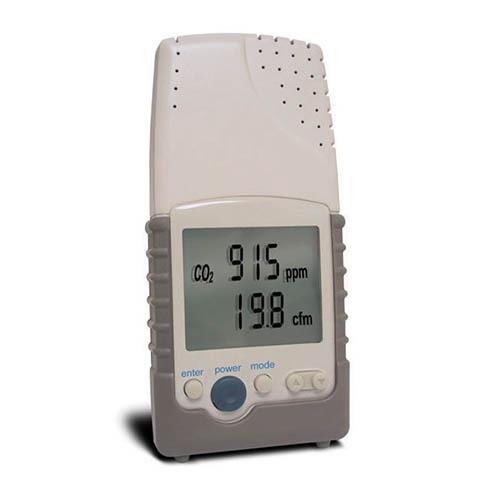 Telaire Handheld Air Quality Meter
Our firm offers a high-quality range of Telaire Handheld Air Quality Meter.
Features of Telaire Handheld Air Quality Meter:
Indoor Air Quality Instrument to record Temperature, Humidity and graph recorded data.
Large and easy to display.
Patented dual beam, Absorption Infrared gas sensor ensures long-term stability and durability.
Calculates & displays real-time ventilation rates in CFM or Litres/minute per person based on differential CO2 levels outside and inside the building.