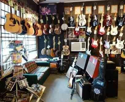 music instruments shop
