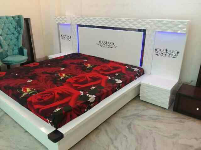 style pure white pu finish woo
