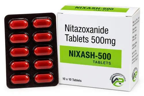 Nixash 500 mg Nitazoxanide Tablets | USA B2B Supply product image