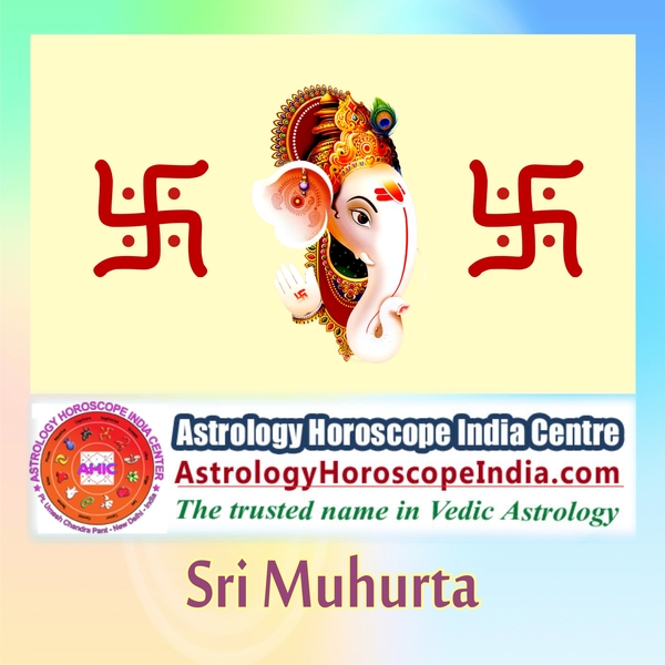 Best Astrologer in Kalkaji:
Now find auspicious and best dates and times for any occasion you are planning to do. Sri Muhurta offers you an apt guidance about appropriate date and time in which you can start a new activity and maximize positive effects of Sri Muhurta to the fullest. Get it now: http://astrologyhoroscopeindia.com/muhurta-lucky-time-for-any-task-/p22
#SriMuhurta