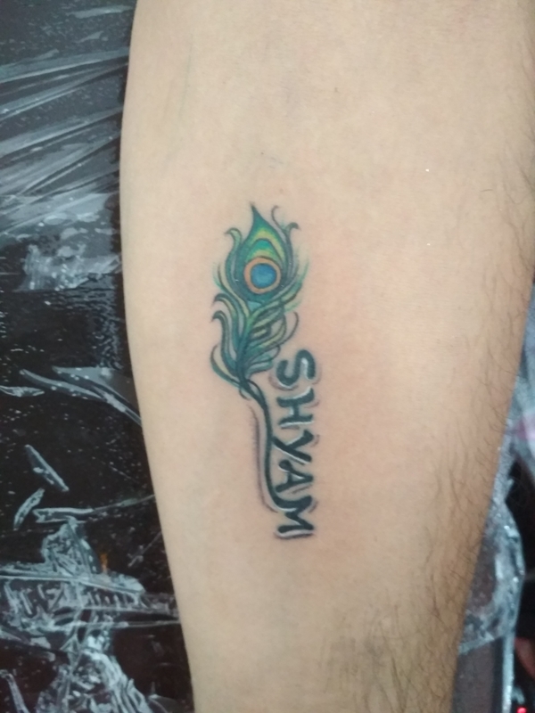 Krishna tattoo done at Mascot tattoos. S