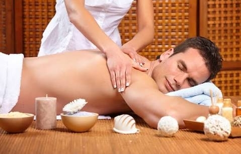 Full body massage with oil to get you co