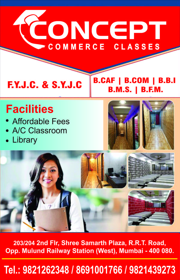 BEST COMMERCE CLASSES FOR Concept Commerce Classes