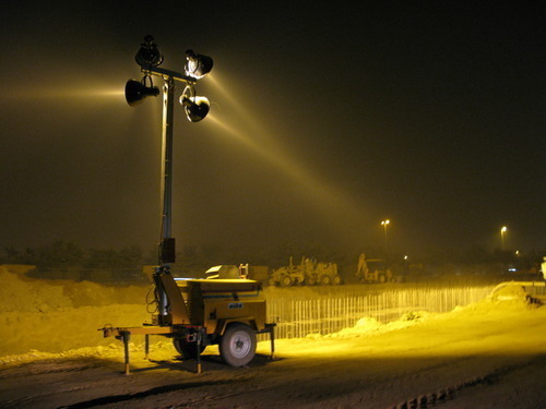 mobile lighting tower