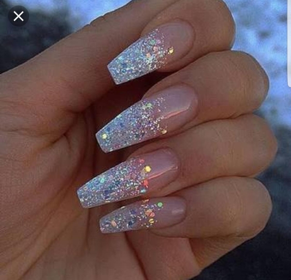  Nail Extension with lots of color and d