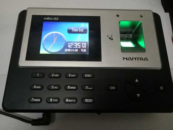 mantra mbio g2 fingerprint att