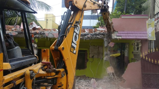 villivakkam house demolition c