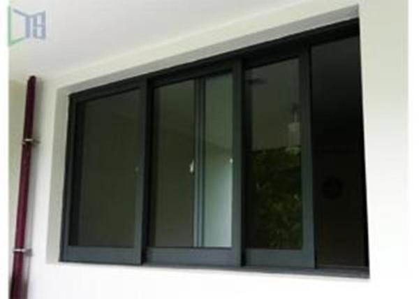 black color aluminium sliding