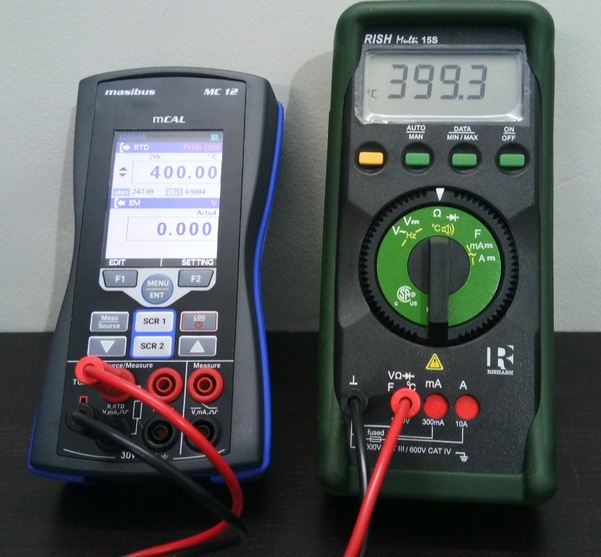 we calibrate temperature contr