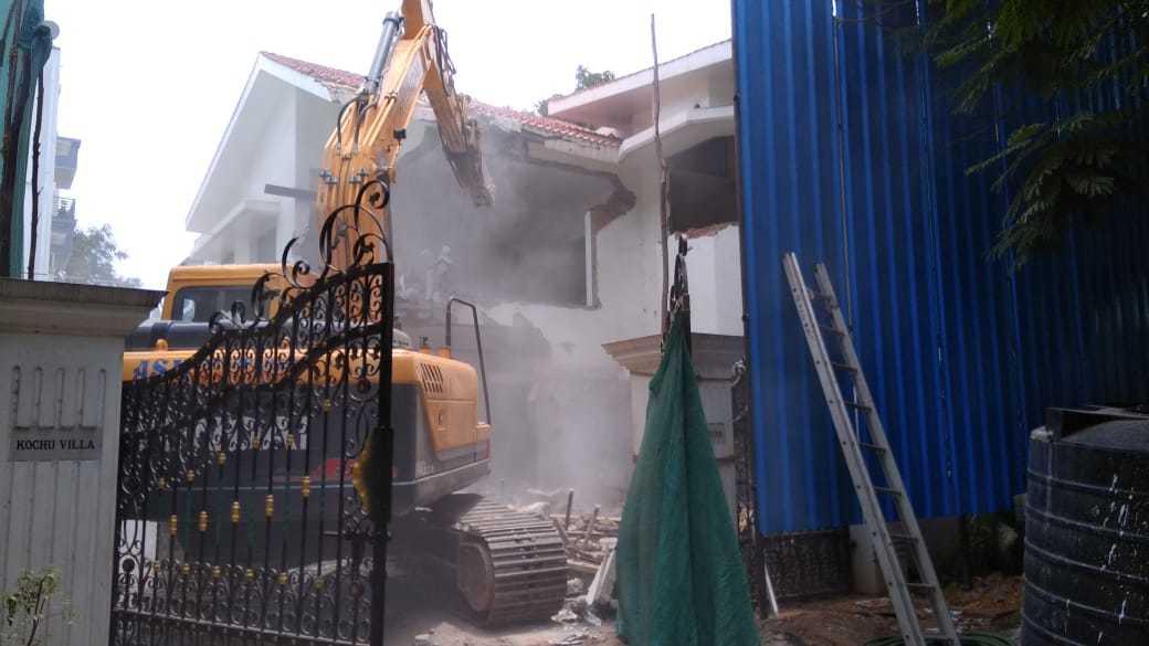 residential building demolitio