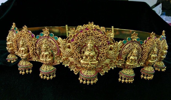 divine gold waist belt