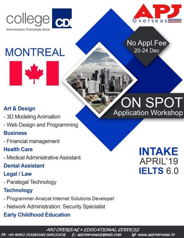 **********STUDY IN CANADA