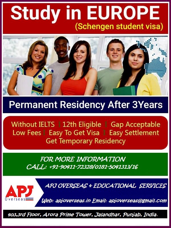 *****STUDY IN EUROPE*****