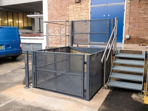external platform lift in ankl