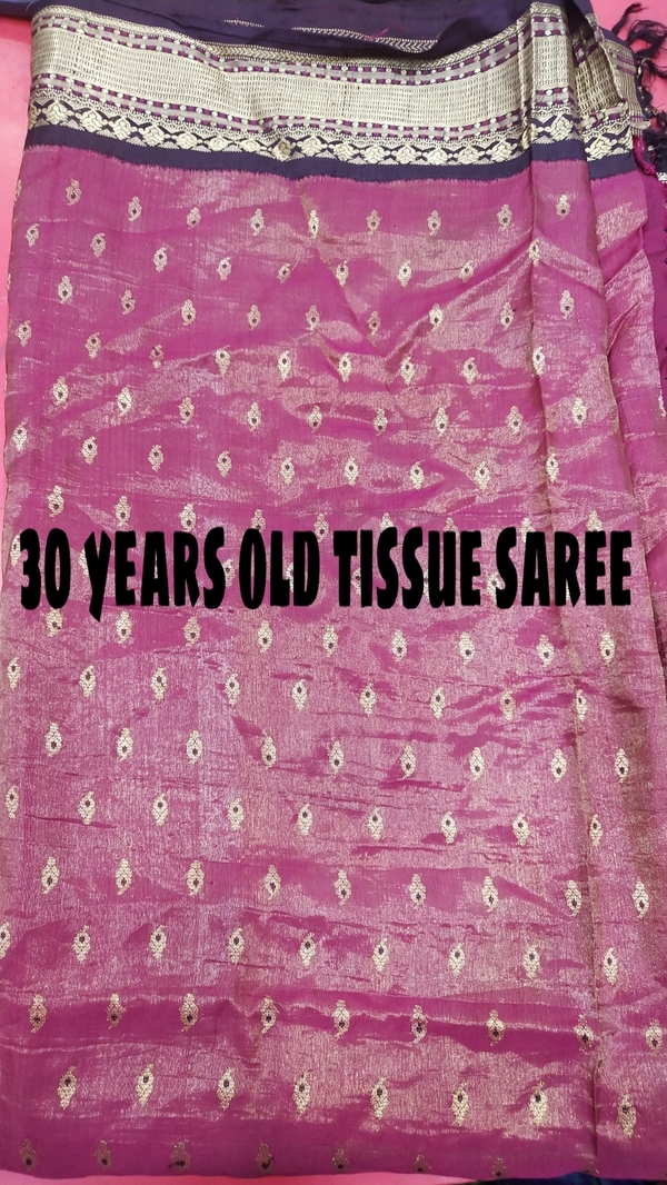 bannaras tissue saree