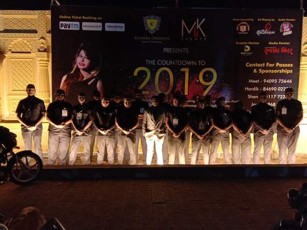 Bouncer services for New Year 