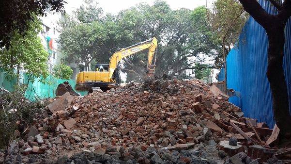 building demolition work contr