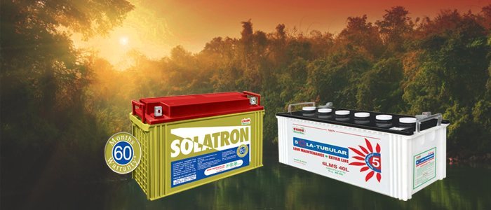 Exide brings you various types