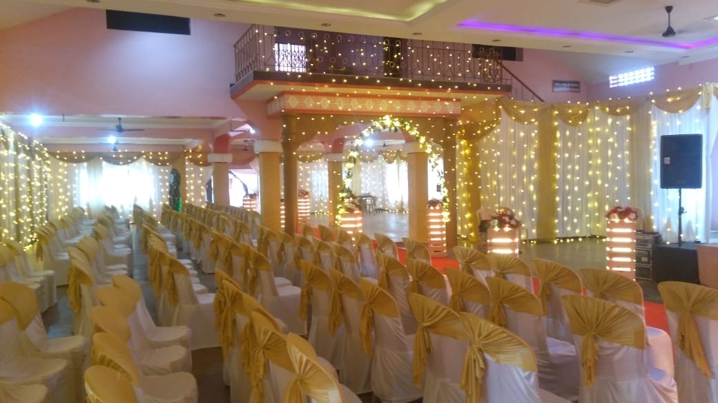 marriage hall interior decorat