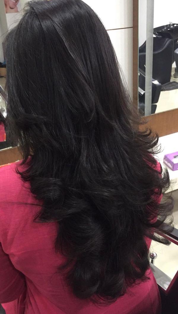 Step Cut For Long Hair