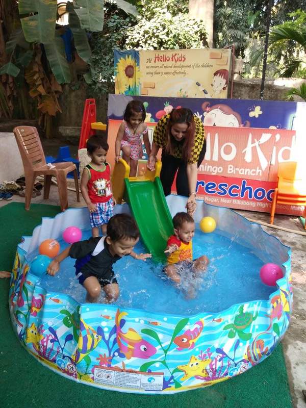 toddler pool activity
