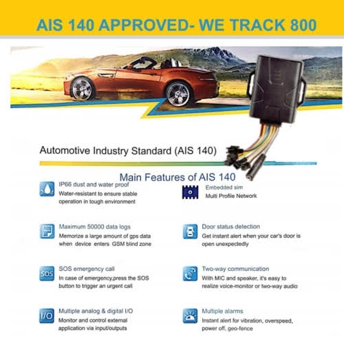 ais 140 certified gps tracker