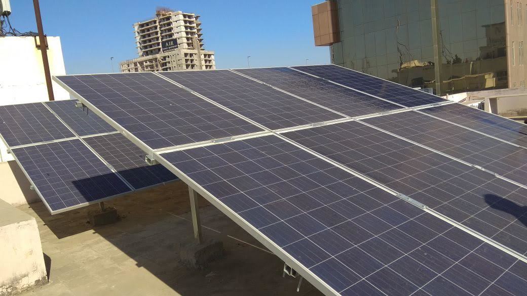 Industrial Solar Power Plant 