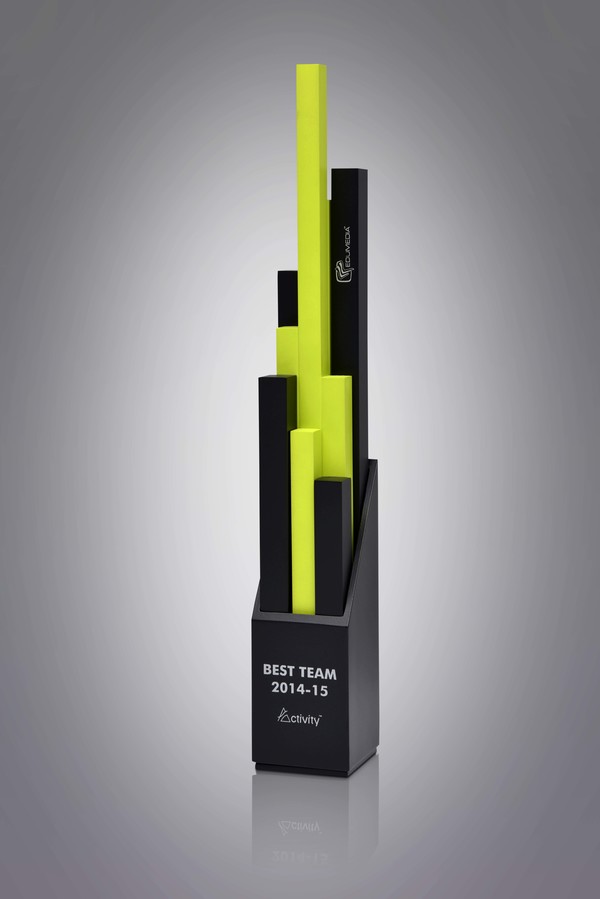Acrylic award for team achievement | Ide...