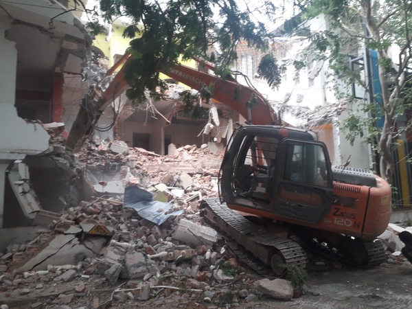 chennai demolition work ttk ro
