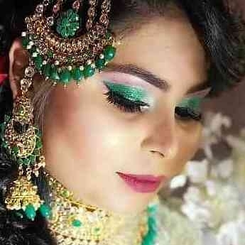 Party make up, bridal makeup, reception 